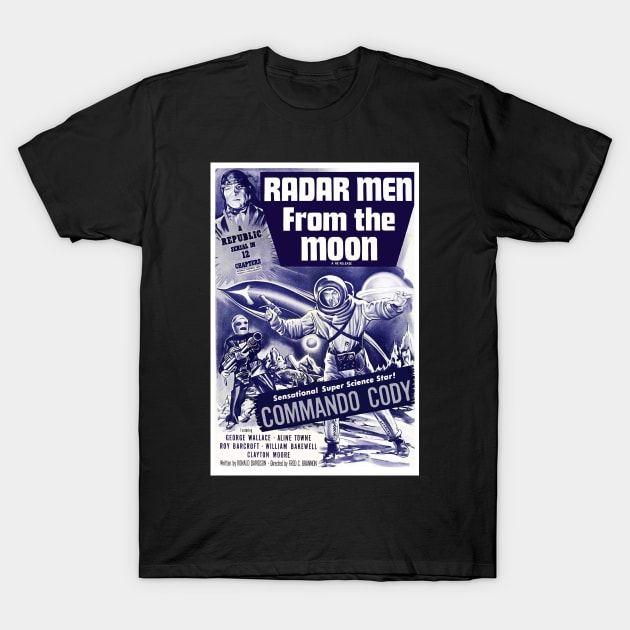 Radar Men from the Moon T-Shirt by RockettGraph1cs